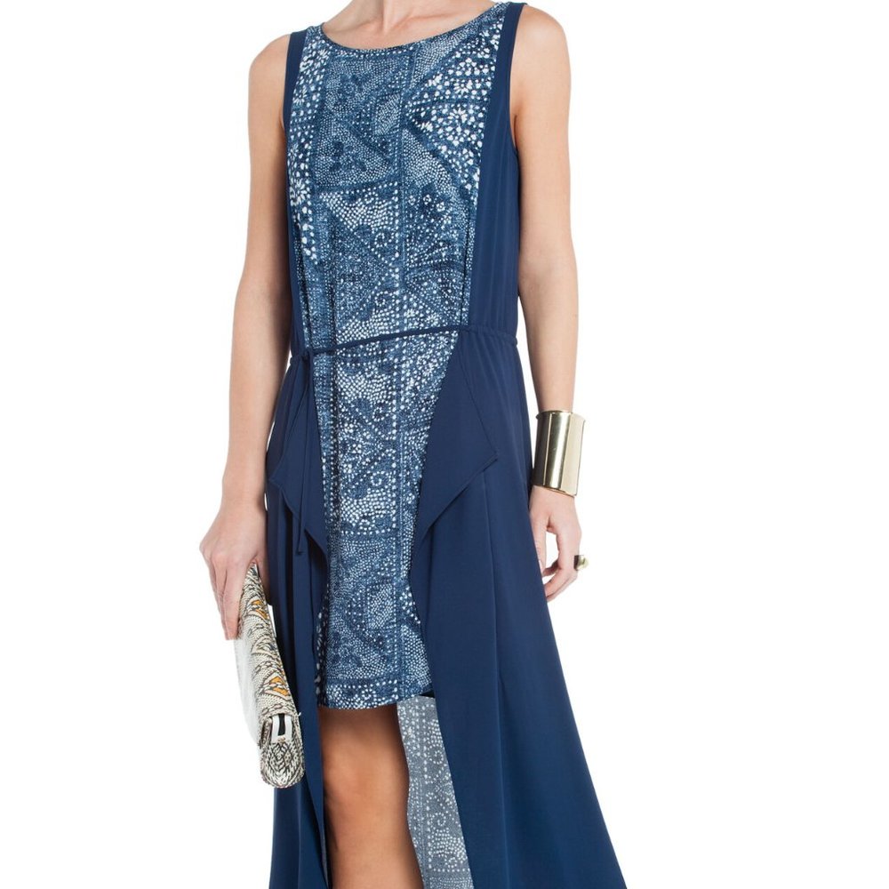 BCBGMaxAzria Asymmetrical Dress Size: XS